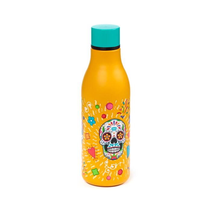 Day of the dead insulated drinks bottle