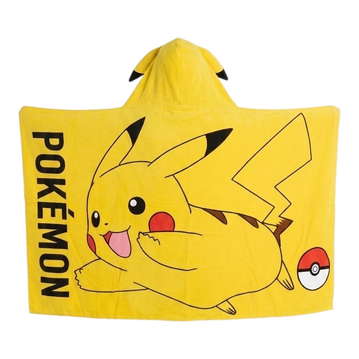 Pokemon boys hooded wrap towels