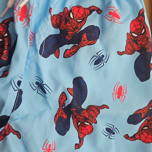Marvel Spiderman boys swimming shorts