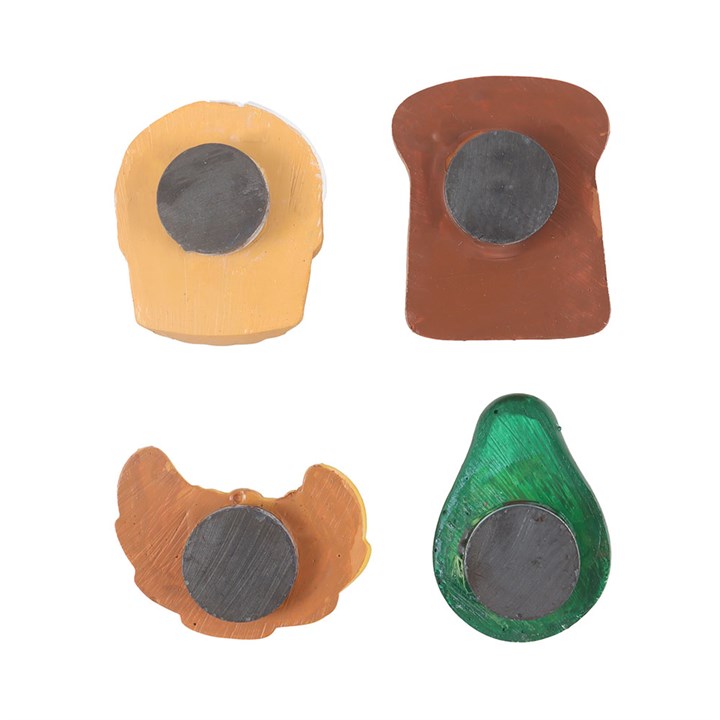 Brunch Club Fridge Magnet Set