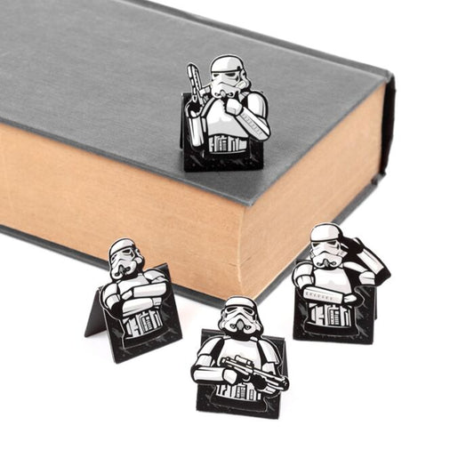 Magnetic Shaped Bookmark Set - The Original Stormtrooper
