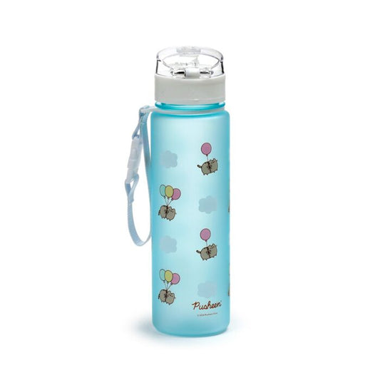 600ml Shatterproof Pop Top Water Bottle - Pusheen the Cat Balloons