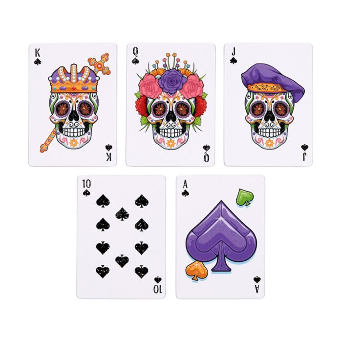Standard Deck of Playing Cards - Day of the Dead