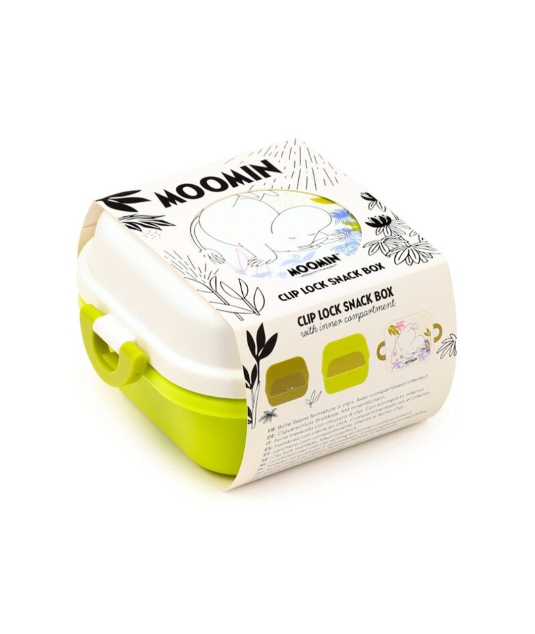 Bento Clip Lock Snack Lunch Box - Moomin