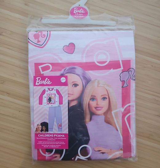 Barbie long sleeve pyjamas