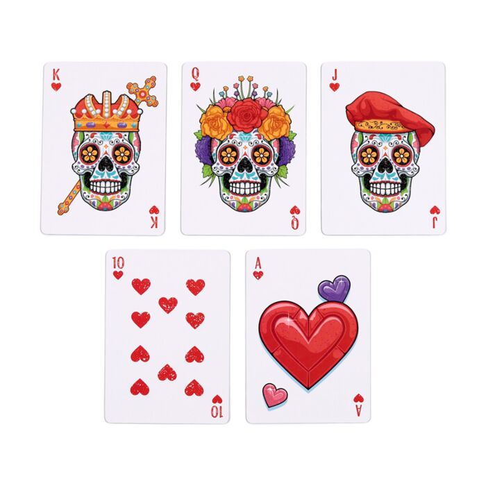 Standard Deck of Playing Cards - Day of the Dead