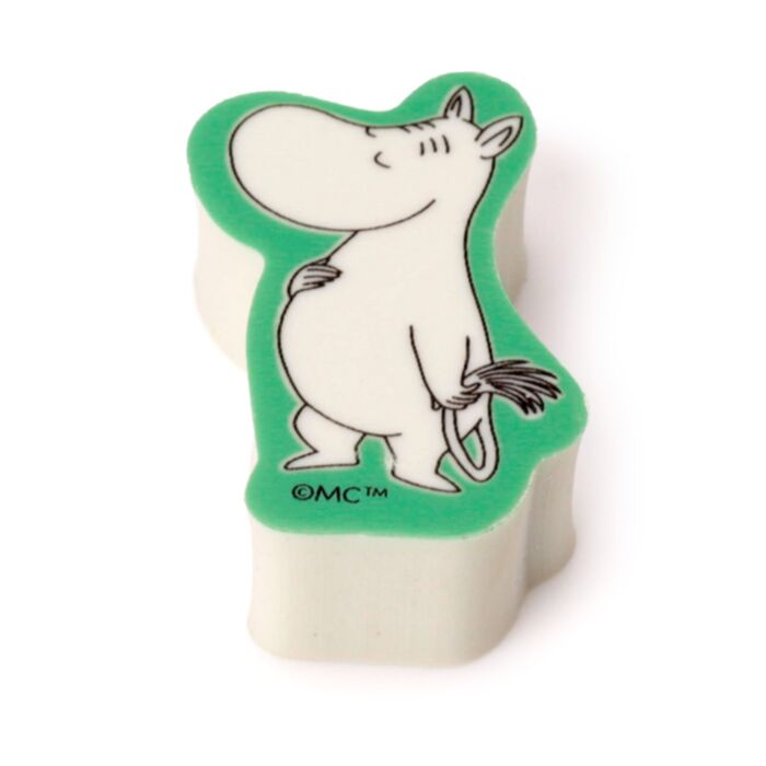 Moomin 3 piece shaped eraser set