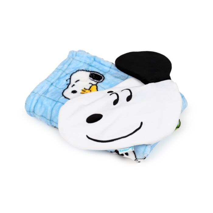Peanuts Snoopy & Woodstock 2-in-1 plush toy and blanket