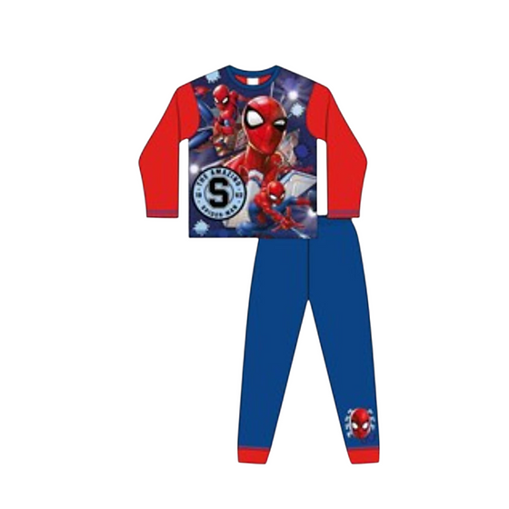 Marvel Spiderman boys long sleeve pyjamas 4-10 years