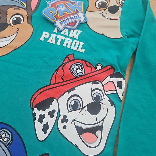 Paw Patrol long sleeve boys top 1-5 years