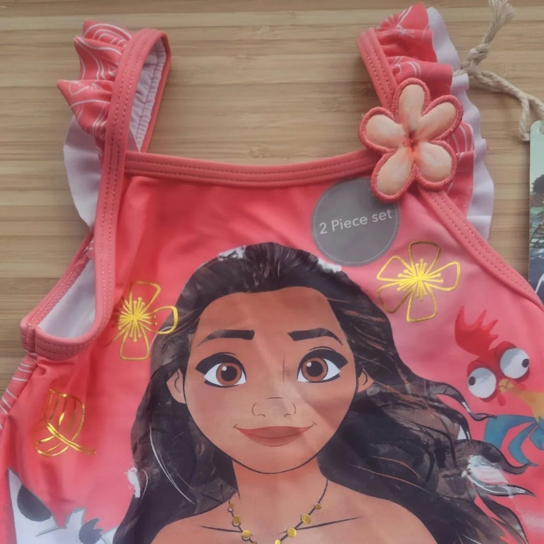 Disney Moana girls/toddler swimwear set- tankini
