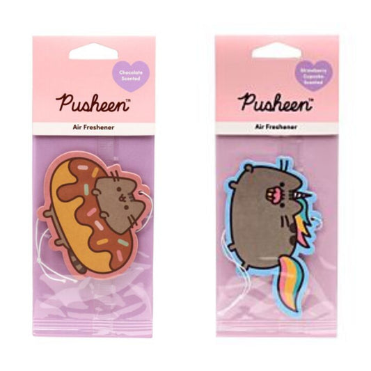 Air Freshener - Pusheen the Cat (Chocolate Foodie & Strawberry Cupcake Pusheenicorn)