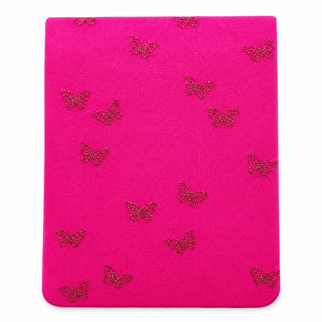 Girls pink butterfly tights 5-6 years