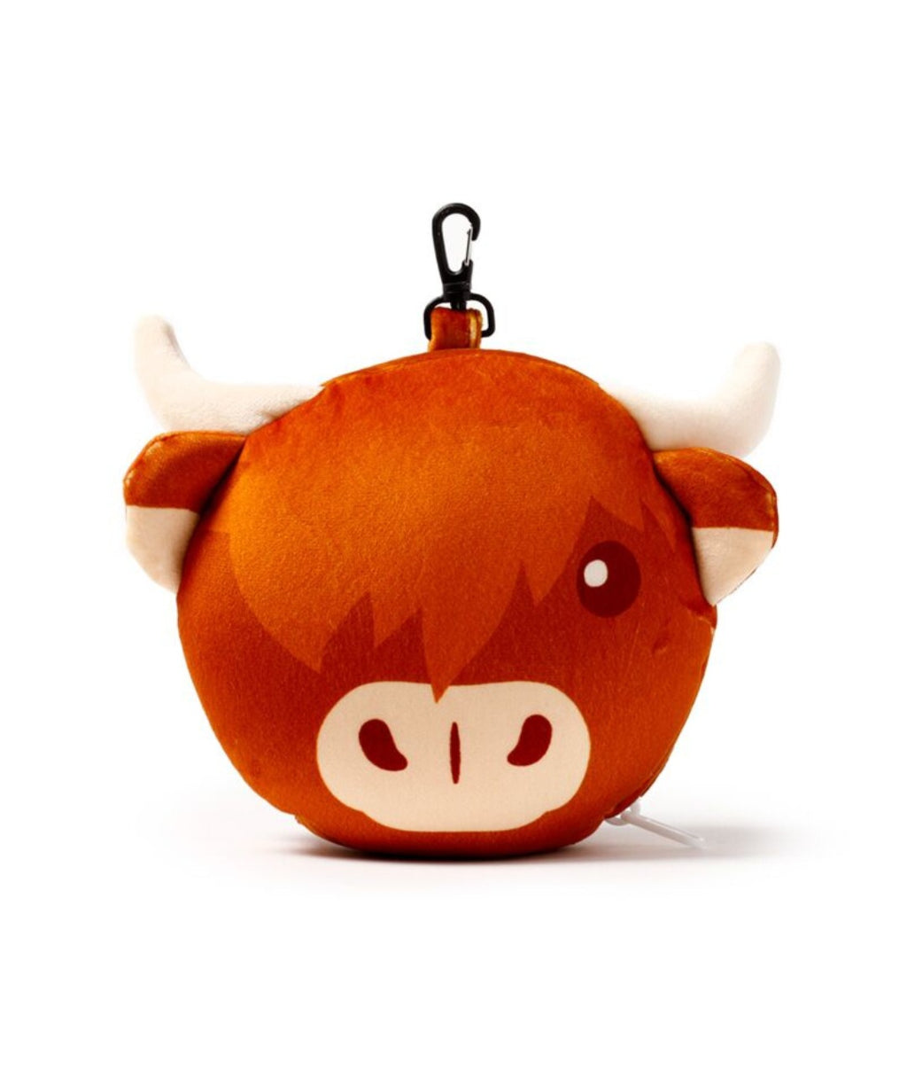 Relaxeazzz Plush Travel Pillow & Eye Mask