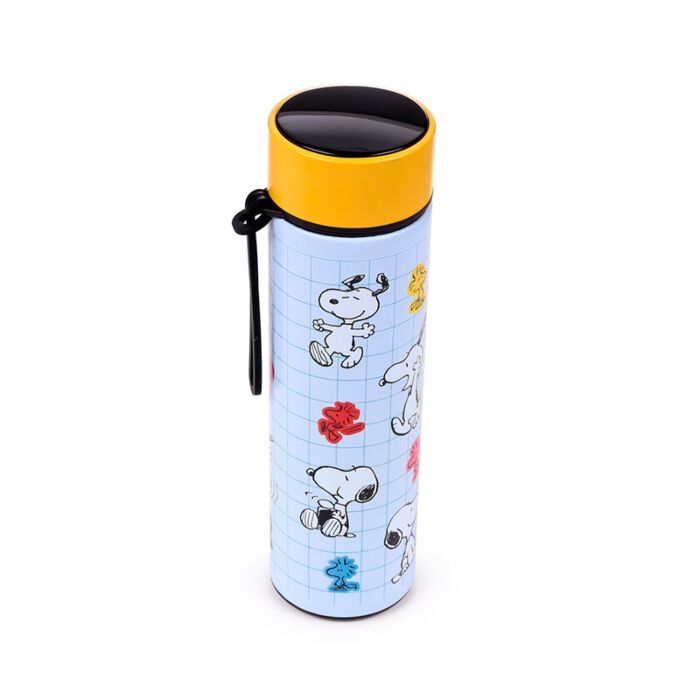 Peanuts Snoopy & Woodstock Hot & Cold Digital Thermometer Bottle
