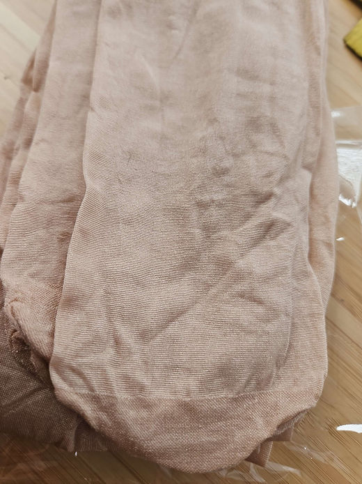 Girls 3 pack beige silky tights