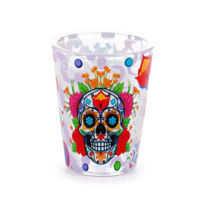 Shot Glass Set of 2 (50ml) - Day of the Dead