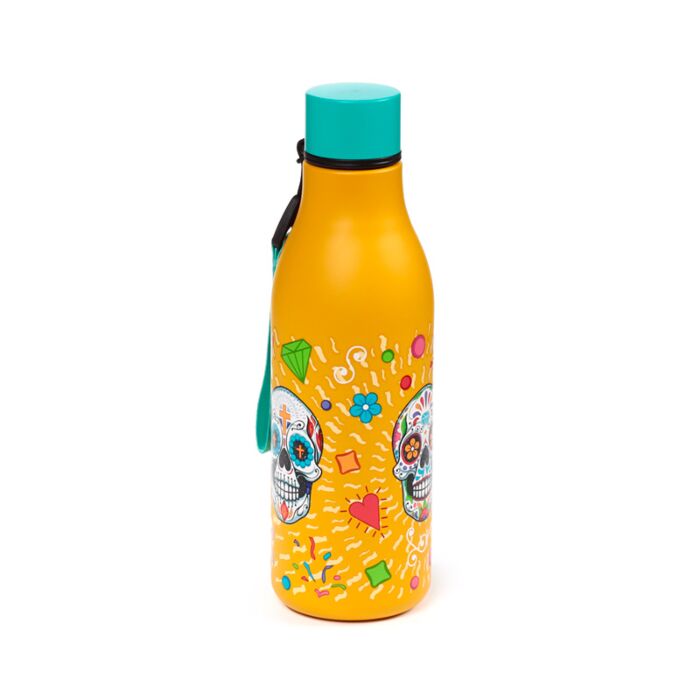 Day of the dead insulated drinks bottle