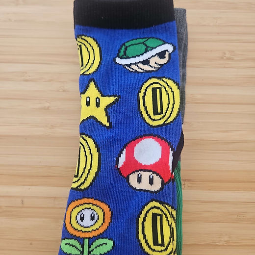 Super Mario 3 pack ankle socks