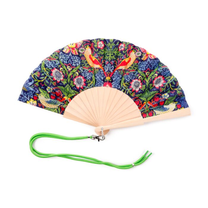 William Morris Folding Hand Fan
