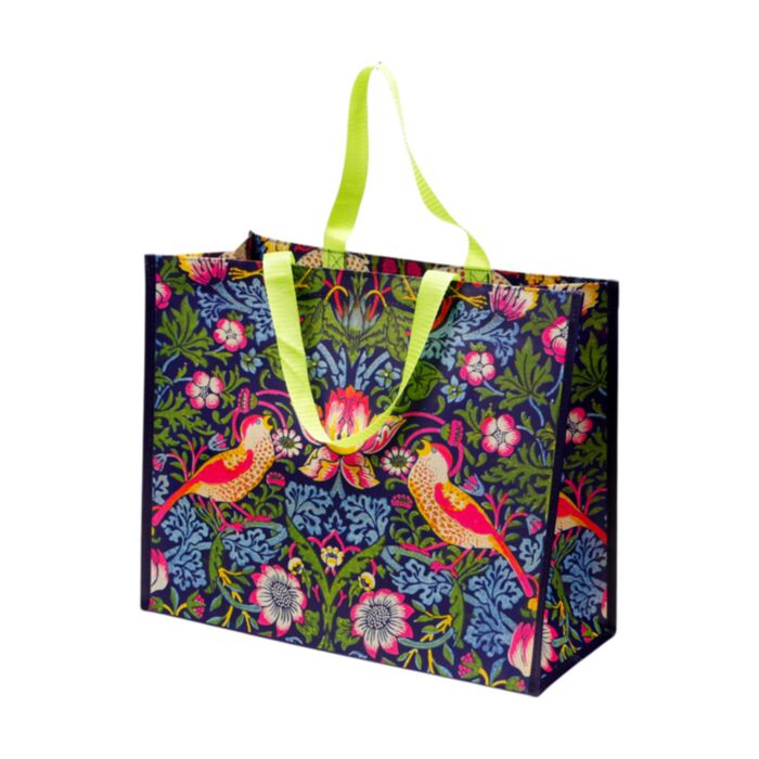 William Morris Strawberry Thief Reusable Shopping Bag