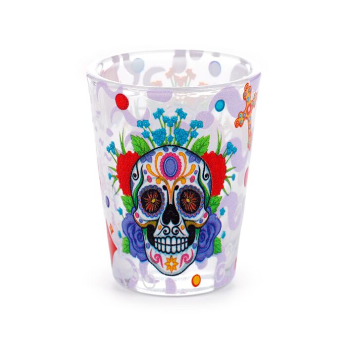 Shot Glass Set of 2 (50ml) - Day of the Dead