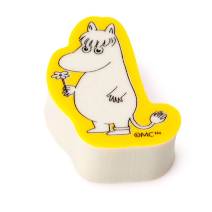 Moomin 3 piece shaped eraser set