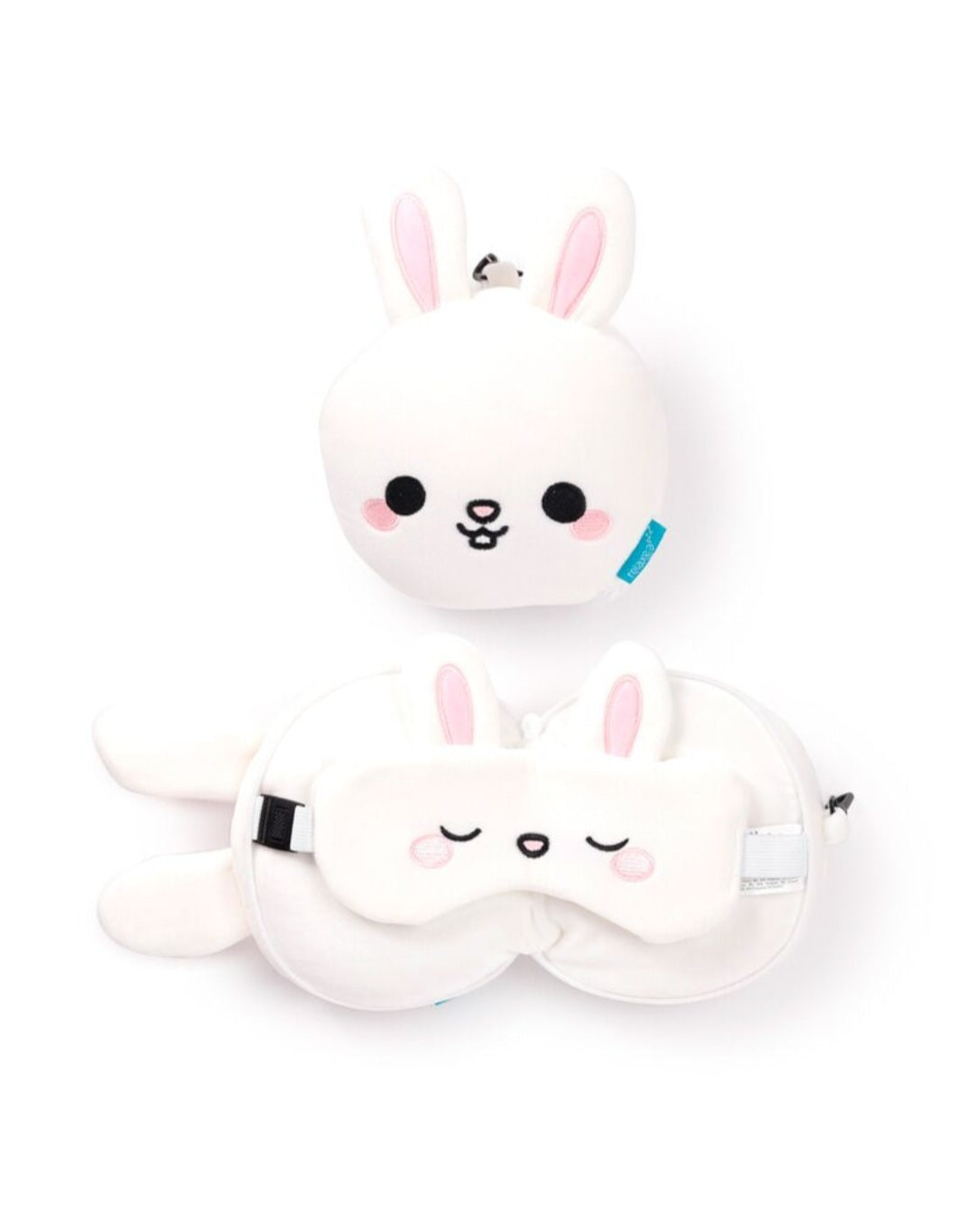 Relaxeazzz Plush Travel Pillow & Eye Mask