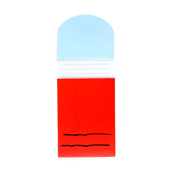 Peanuts Snoopy & Woodstock Flip Open Shaped Memo Pad
