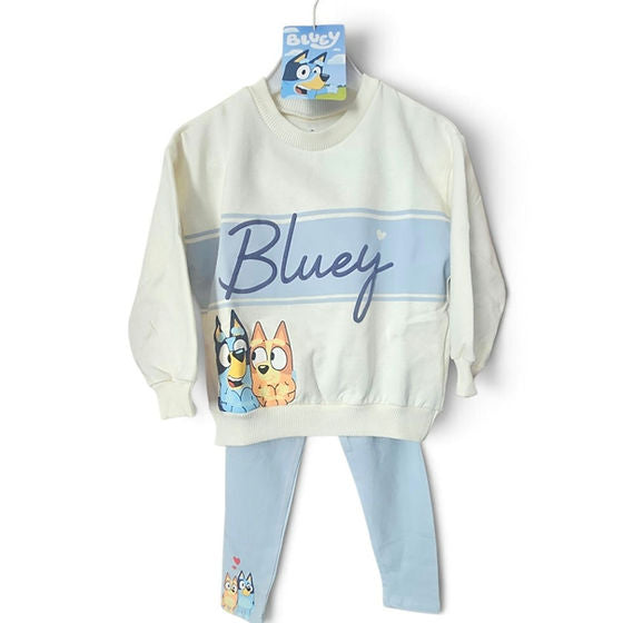 Girls Bluey outfit jumper and leggings