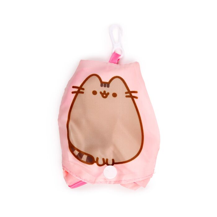 Handy Foldable Shopping Bag - Pusheen the Cat Hearts & Stars