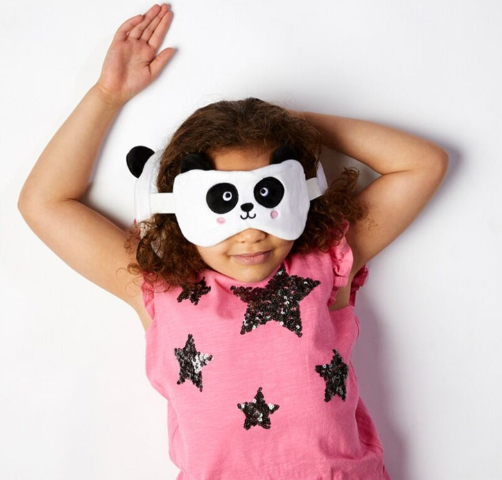 Relaxeazzz Plush Travel Pillow & Eye Mask