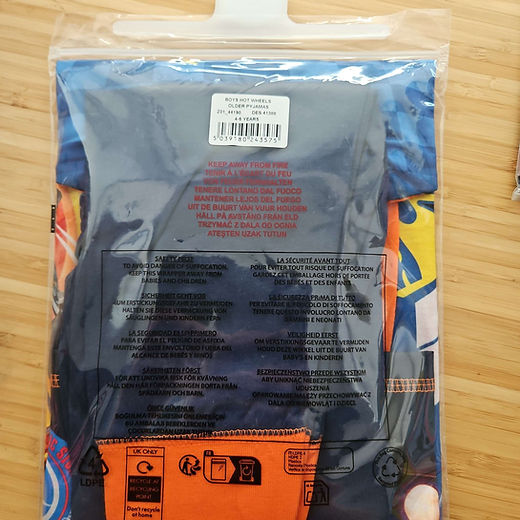 Hot Wheels Boys Pyjamas 4-10 years