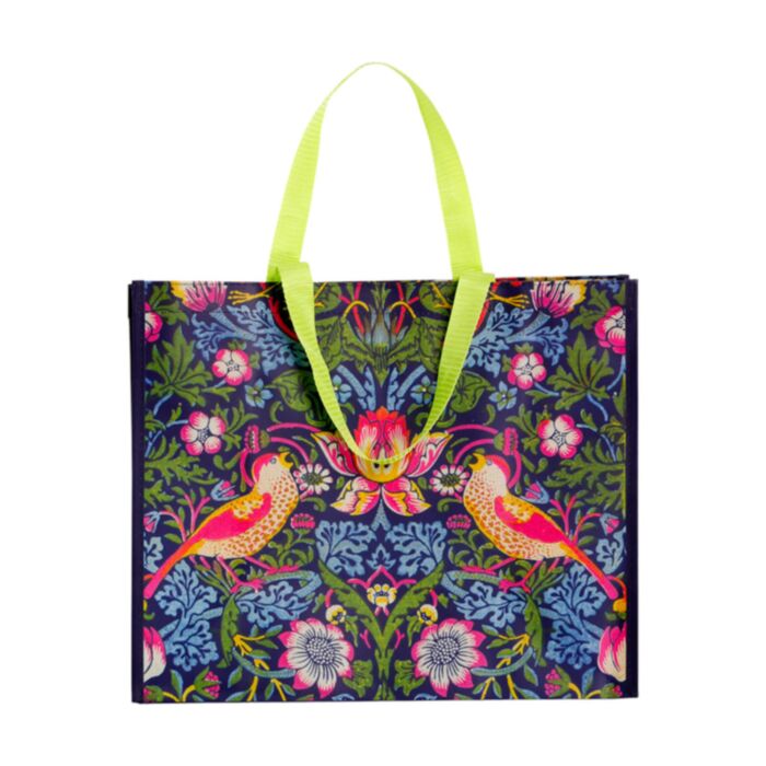 William Morris Strawberry Thief Reusable Shopping Bag