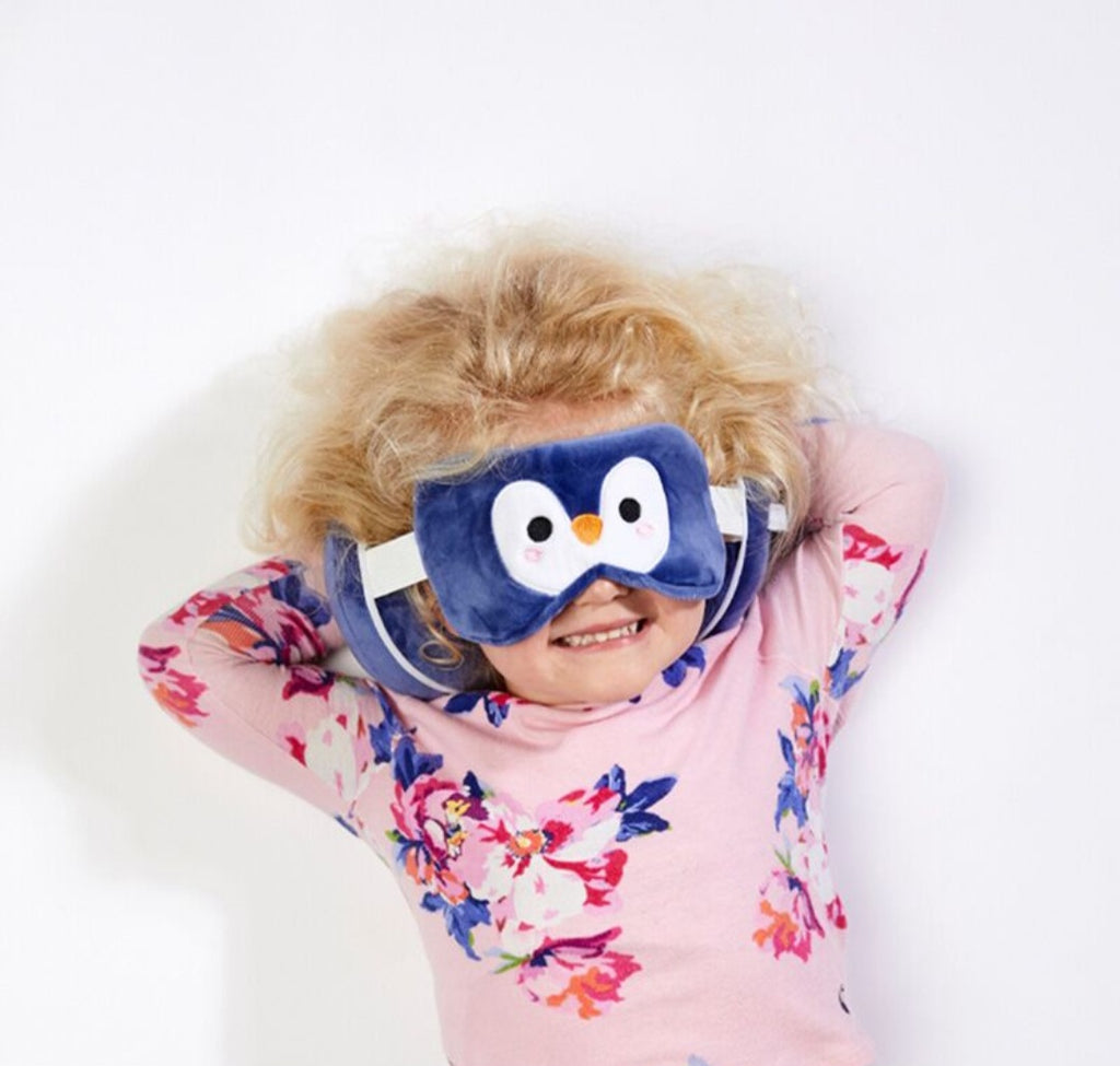 Relaxeazzz Plush Travel Pillow & Eye Mask