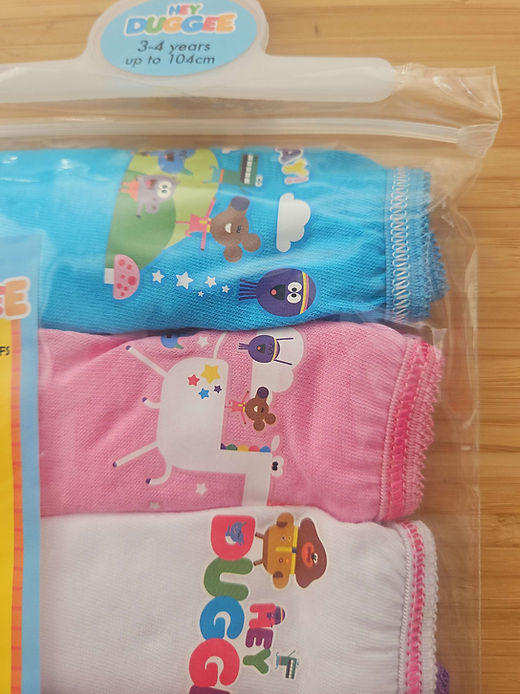 Hey Duggee-Cbeebies Girls 5 pack briefs Underwear