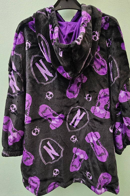 Wednesday oversized hoodie loungewear 3-4 years