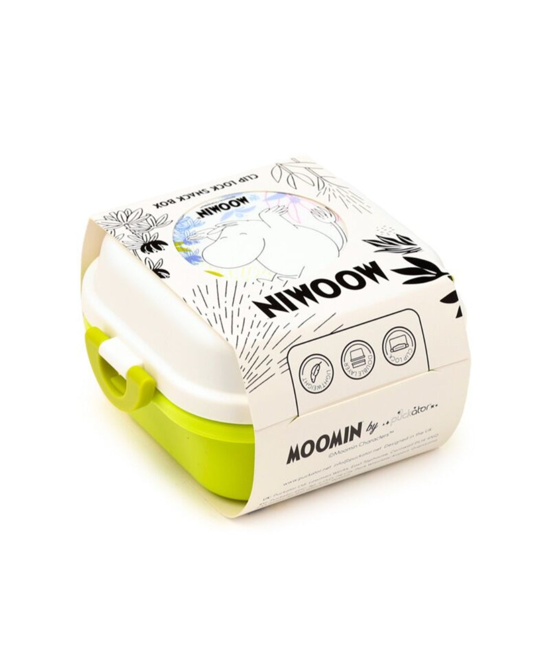 Bento Clip Lock Snack Lunch Box - Moomin