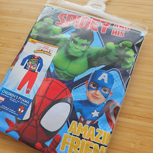 Marvel Spidey boys long sleeve pyjamas