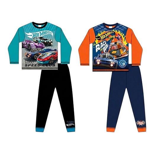 Hot Wheels Boys Pyjamas 4-10 years