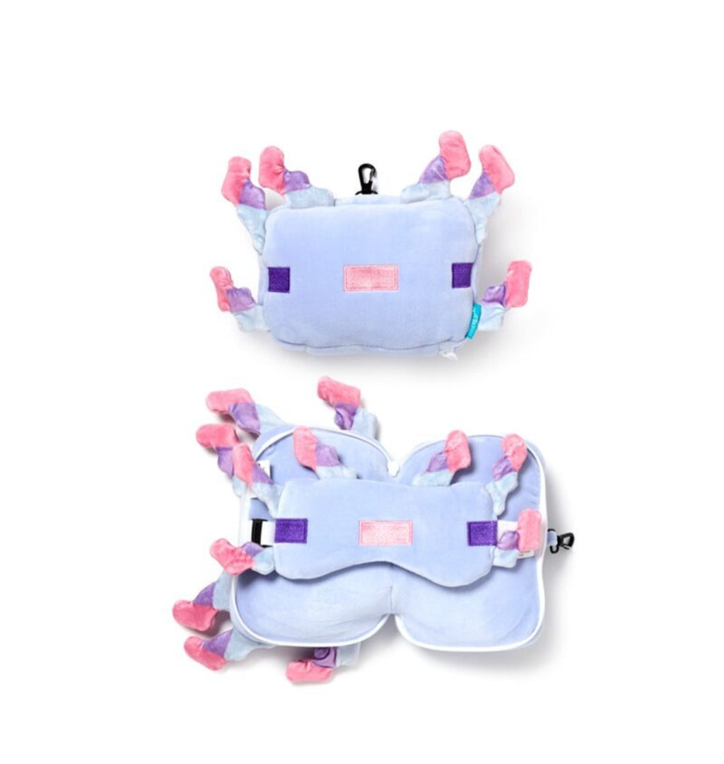 Relaxeazzz Plush Travel Pillow & Eye Mask licensed characters