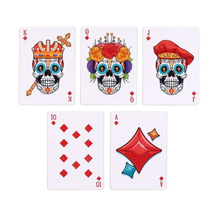 Standard Deck of Playing Cards - Day of the Dead