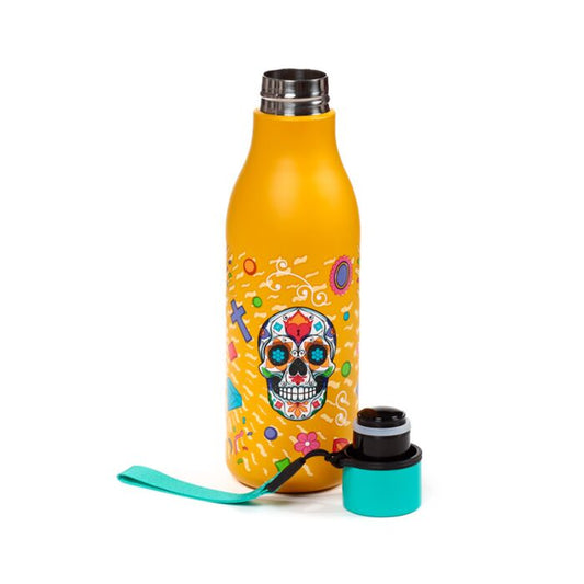 Day of the dead insulated drinks bottle