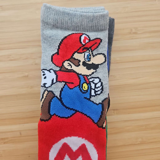 Super Mario 3 pack ankle socks