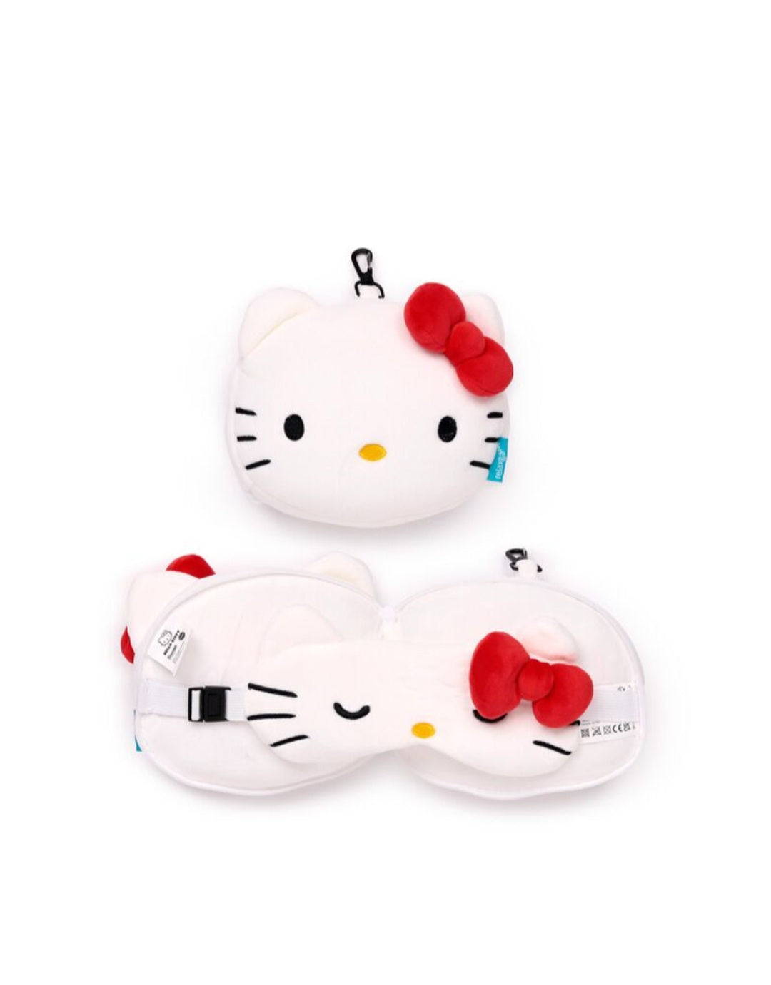 Relaxeazzz Plush Travel Pillow & Eye Mask licensed characters