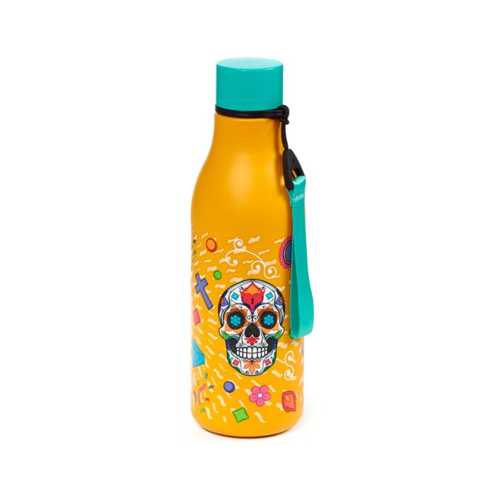 Day of the dead insulated drinks bottle