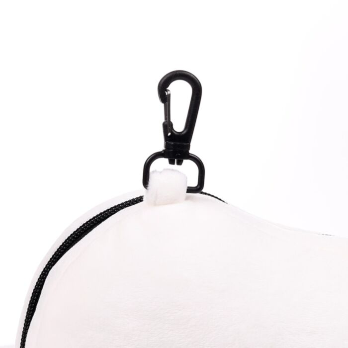 Relaxeazzz Peanuts Snoopy Shaped Plush Travel Pillow & Eye Mask