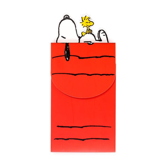 Peanuts Snoopy & Woodstock Flip Open Shaped Memo Pad