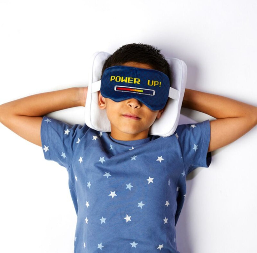 Relaxeazzz Plush Travel Pillow & Eye Mask