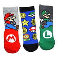 Super Mario 3 pack ankle socks